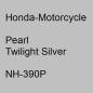 Preview: Honda-Motorcycle, Pearl Twilight Silver, NH-390P.